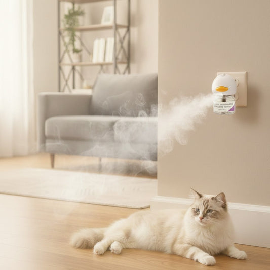 Cat Calming Diffuser Plug-In – Pheromone Relaxation Starter Kit (30-Day Supply)